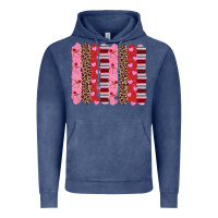 Vintage Denim valentine's day brushstrokes Vintage Hoodie - RanaPortraitStore