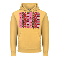 Vintage Mustard valentine's day brushstrokes Vintage Hoodie - RanaPortraitStore