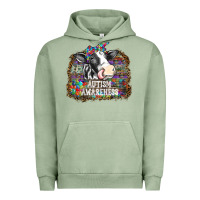 Pigment Oil Green autism awareness2 Urban Hoodie - SublimationCraftShop