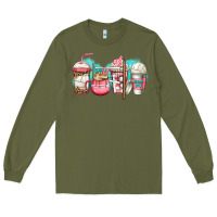 Army Green volleyball coffee Long Sleeve Tee - Jasminsmagicworld