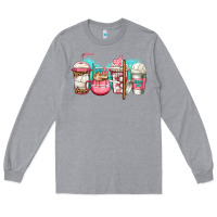 Heather Grey volleyball coffee Long Sleeve Tee - Jasminsmagicworld