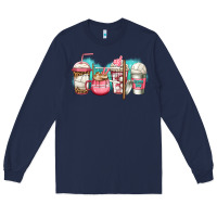 Navy volleyball coffee Long Sleeve Tee - Jasminsmagicworld