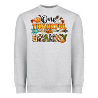 One Thankful Grammy Heavyweight Sweatshirt | Teevron