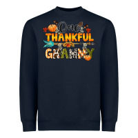 Navy one thankful grammy Heavyweight Sweatshirt - CowGirlArtShop