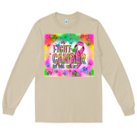 Mushroom Fight Cancer in all colors Long Sleeve Tee - NancyCooperArtShop