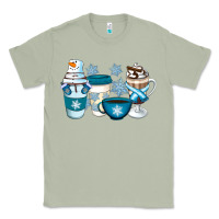 Matcha Winter Coffee Cups Classic Tee - Artiststas