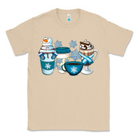 Mushroom Winter Coffee Cups Classic Tee - Artiststas