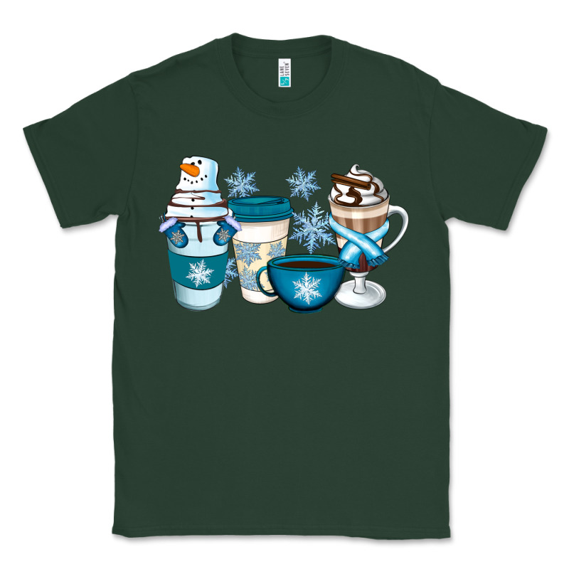 Winter Coffee Cups Classic Tee by Artiststas | Teevron