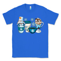 True Royal Winter Coffee Cups Classic Tee - Artiststas