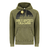Vintage Olive San Francisco California Vintage Hoodie - Bettercallsaul