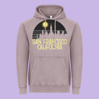 San Francisco California Vintage Hoodie Designed By Bettercallsaul