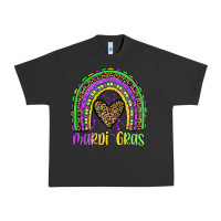 Pigment Black mardi gras rainbow Urban Heavy Tee - JahusDesignShop