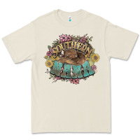 Bone southern nana western flowers Premium Tee - NancyCooperArtShop