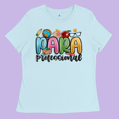 Para Professional Ladies Tee Designed By Maliassmallbusiness