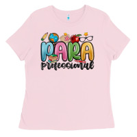 Bubblegum Pink para professional Ladies Tee - MaliasSmallBusiness
