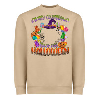 Candy Countdown Days Till Halloween Heavyweight Sweatshirt | Teevron