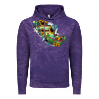 Cloud Purple Mexico Map Vintage Hoodie - RanaPortraitStore