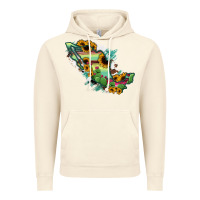 Vintage Artic Mexico Map Vintage Hoodie - RanaPortraitStore