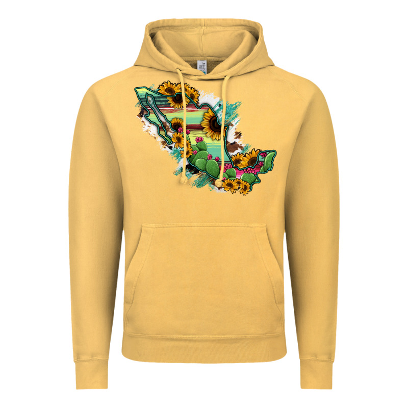 Mexico Map Vintage Hoodie by RanaPortraitStore | Teevron