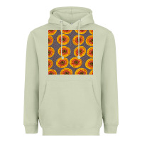 Matcha african fabric seamless pattern Heavyweight Hoodie - BundleAndBundleShop