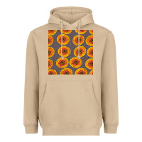 Mushroom african fabric seamless pattern Heavyweight Hoodie - BundleAndBundleShop