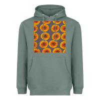 Sage african fabric seamless pattern Heavyweight Hoodie - BundleAndBundleShop