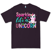 Plum sparkle like a unicorn Premium Tee - NancyCooperArtShop