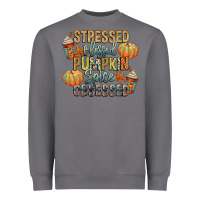 Storm stressed blessed pumpkin spice obsessed Heavyweight Sweatshirt - CowGirlArtShop