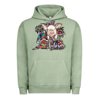 Pigment Oil Green autism awareness3 Urban Hoodie - SublimationCraftShop
