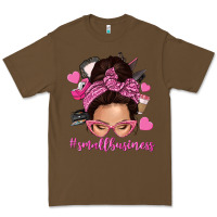 Cacao small business messy bun Premium Tee - NancyCooperArtShop