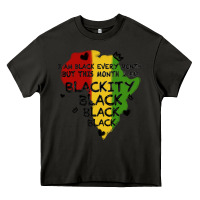 Asphalt black black blackity Heavy Core Tee - MaliasSmallBusiness