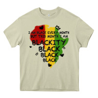 Mossy black black blackity Heavy Core Tee - MaliasSmallBusiness