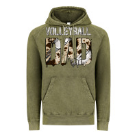 Vintage Olive Volleyball Dad Vintage Hoodie - Bettercallsaul