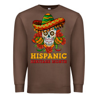 Chestnut sombrero skull heritage Premium Sweatshirt - BundleAndBundleShop