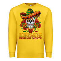 Lemon sombrero skull heritage Premium Sweatshirt - BundleAndBundleShop