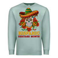 Seafoam sombrero skull heritage Premium Sweatshirt - BundleAndBundleShop