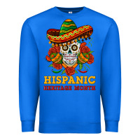 True Royal sombrero skull heritage Premium Sweatshirt - BundleAndBundleShop