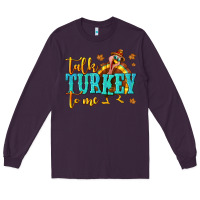 Plum Talk Turkey To Me Long Sleeve Tee - texasbilliewilder