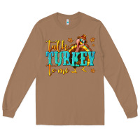 Toasted Coconut Talk Turkey To Me Long Sleeve Tee - texasbilliewilder