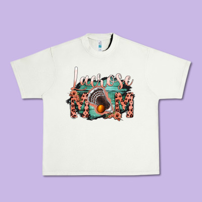 Lacrose Mom Urban Heavy Tee Designed By Bettercallsaul