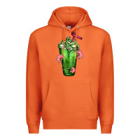 Carrot Western Cactus Cold Frappe Premium Hoodie - FaDigitalArtStudio