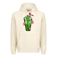 Tofu Western Cactus Cold Frappe Premium Hoodie - FaDigitalArtStudio