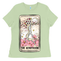 Matcha hair stylist Ladies Tee - MaliasSmallBusiness