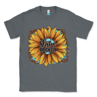 Charcoal Heather Shine Brighter Classic Tee - JahusDesignShop