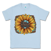 Dusty Blue Shine Brighter Classic Tee - JahusDesignShop