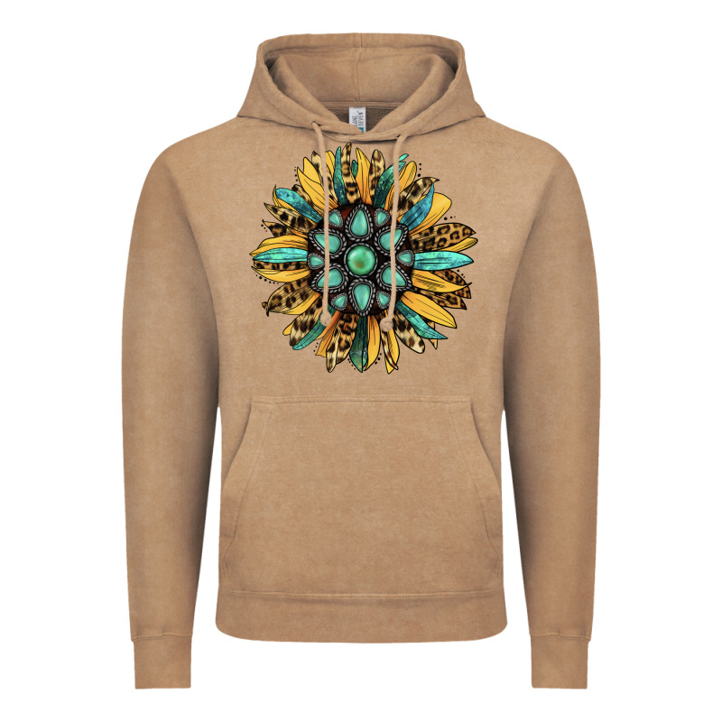 Gemstone Sunflower Vintage Hoodie by Bettercallsaul | Teevron