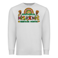 Dove Grey national hispanic heritage month Premium Sweatshirt - BundleAndBundleShop