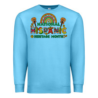 Ocean Blue national hispanic heritage month Premium Sweatshirt - BundleAndBundleShop