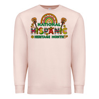 Pale Pink national hispanic heritage month Premium Sweatshirt - BundleAndBundleShop