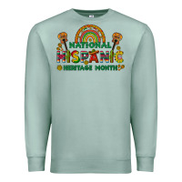 Seafoam national hispanic heritage month Premium Sweatshirt - BundleAndBundleShop
